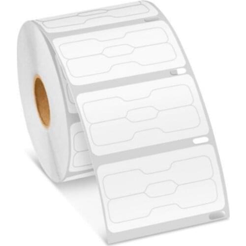 6 x Rolls Dymo 30299 Dymo30299 Compatible Paper Jewelry Labels 7/16" x 2-1/8" for Dymo LabelWriter 400 450