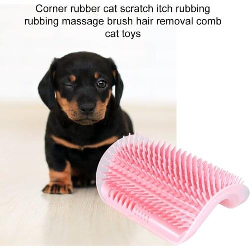 Artifact Massage Brush Hair Removal Cat Scratch Itching Artifact Massage Brush Hair Removal Comb Cat Toy Mint Hair Brush