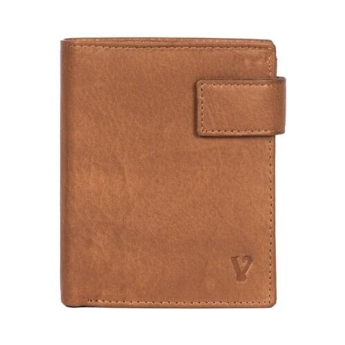 Mens wallet, book type, card holder and wallet in cowhide