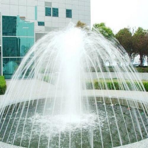 Gardening Adjustable Straight Pond Fountain Nozzle Spray Head DN20 External Thread Landscape Pond Straight up Sprinkler