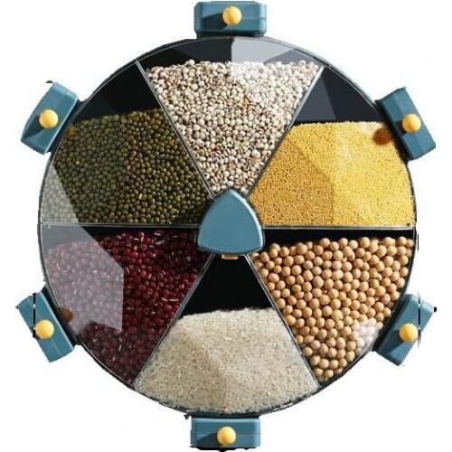 Rice bucket grain storage box wall-mounted household grain sealed tank kitchen storage tank rice bucket plastic kitchen storage