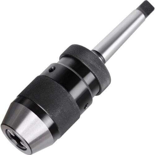 Taper shank self-tightening drill chuck, lathe, milling machine, drilling machine, heavy-duty light self-locking drill chuck