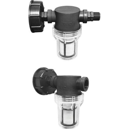 Garden Hose Tap Connector Water Tank Hose Adapter IBC Ton Barrel Joint Splitter Filter Connector