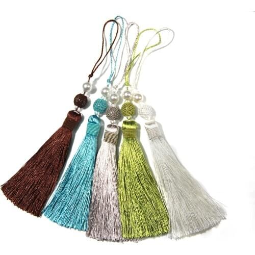 1pc Tassel Fringe Trim DIY Craft Tassels Hanging Key Tassels Sewing Room Curtain Accessories Tassels Ribbon