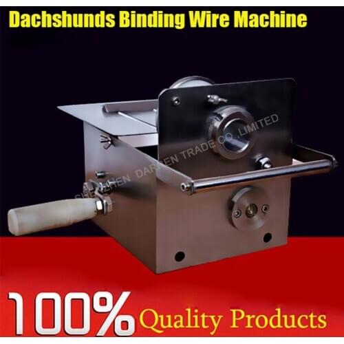 1PC Handle Stainless Steel Sausage knotting machine,sausage casings binding machine,manual smoked sausage knot machine
