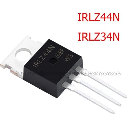 10PCS IRLZ34N IRLZ44N TO-220 IRLZ34NPBF TO220 IRLZ34 IRLZ44