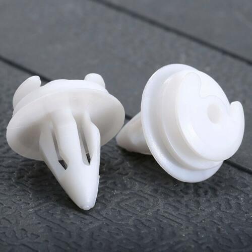 50x Door Trim Panel Clip 9mm Hole Push-Type Fastener Retainer Plastic Rivet 51411973500 For BMW 3 5 7 Series E36 E34 E32 E39 M5