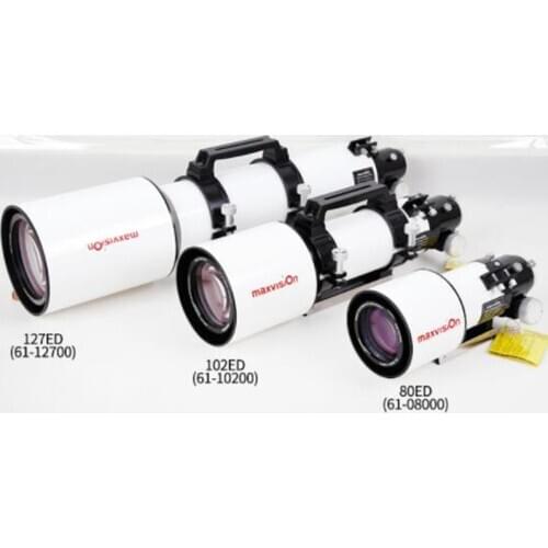 Maxvision 80ED 80/480mm 102ED 102/700mm 127ED 127/950mm Astronomical Telescope OTA Main Mirror APO Refractor