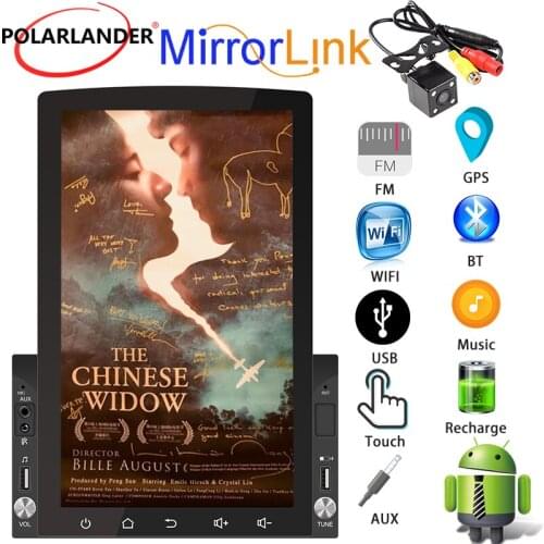 2 Din 10.1" Android 10 Car Radio GPS WiFi 3USB Mirror Link DVR Bluetooth Multi-language 1G+16G FM D110 Iphone Video Output