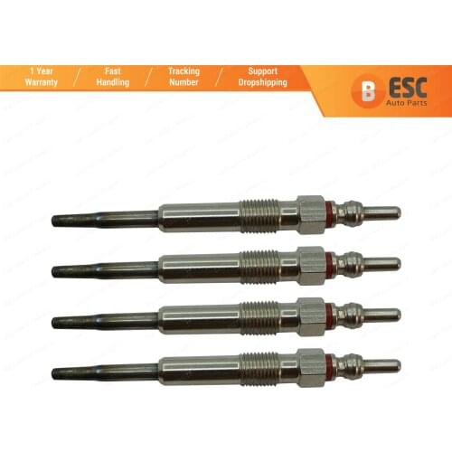 ESC EGP30-1 4 Pcs Heater Glow Plugs GX2097, N10591603, 0100266008 for Audi VW Skoda Seat 1.9-2.0