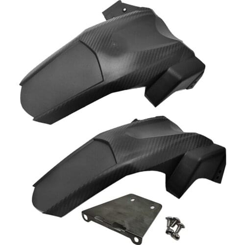 Motorcycle Rear Fender Mudguard Hugger Splash Guard Carbon Fiber Pattern for YAMAHA NMAX 155 NMAX 150