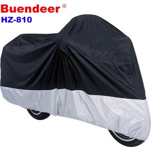 Buendeer HZ-810 Motorcycle Cover Waterproof Outdoor Protector Rainproof Outdoor Blanket Motorbike Rain Sun Dust proof Moto Cloth