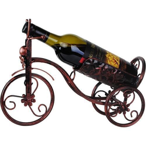 Wine Bottle Holders or Wall Mounted Wine Racks Dispenser Wine Bar Optical Metal bicycles