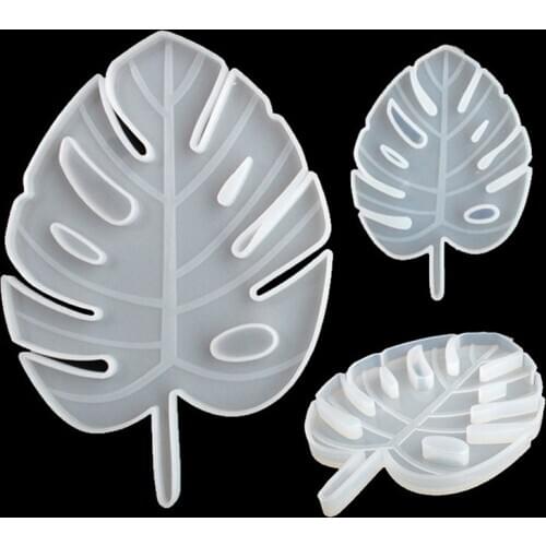 Maple Leaf Coaster Mold Traparent Resin Casting Silicone Cup Holder Mat Mould DIY Craft Cup Coasters Pad Jewelry Making Tools