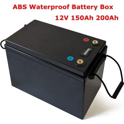 12V 24V 48V DIY Kit Battery Box 100ah 120ah 200ah Li Ion Lifepo4 Lithium Battery Diy Solar Cells Waterproof Plastic Empty Case