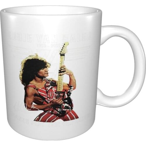 Legend Never Die Eddie Van Halen 1955 2021 Mug Coffee Cup Coffee Mug Coffee Bowls Doom