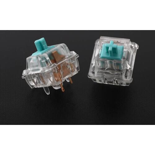 Zeal Tealios V2 Linear Switches Mechanical keyboard custom switch GATERON production Pcb mount 67g 5pin