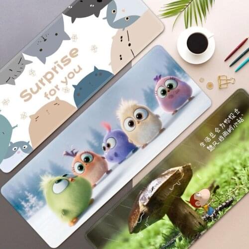 Cute Mouse Pad Large Gaming Kawaii Desk Pad Desk Mats Laptop Mouse Mat Gamer Mousepad Keyboard Table Protector for Game Office