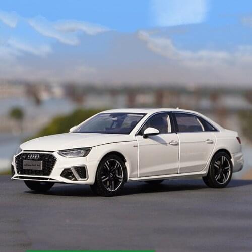 1/18 alloy casting car model Audi 2020 model new A4L high-end collection holiday gift
