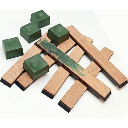 Leather knifeboard polishing sharpener stone Leather sharpening plate Honing Strop Compound Grinding Knife Paste