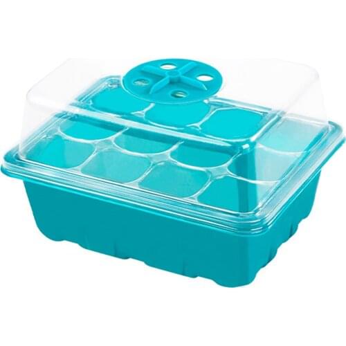 Seed Starter Kit For Sowing Tray, Cell Mini Plant Growth Kit, With Humidity Ventilated Dome And Base Nursery Pots