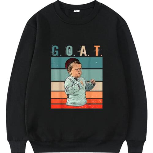 Hasbulla Fighting Meme Sweatshirt Mini Khabib Blogger Print Pullover Men Simple Outdoor Sweatshirts Women Casual Loose Pullovers