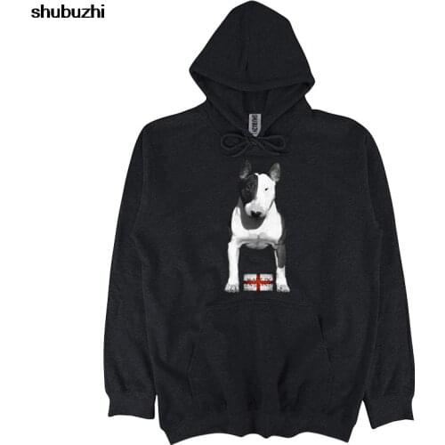 Mens English Bull Terrier hoodies Made In England EBT Bully mens hoody fashion pullover hoodies male sweatshirt autumn spring