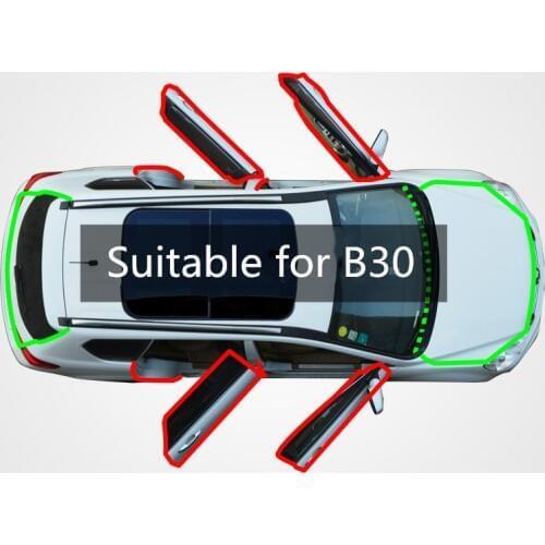 For pentium B30 sedan sealing seam sound insulation add modified rubber sealing strip