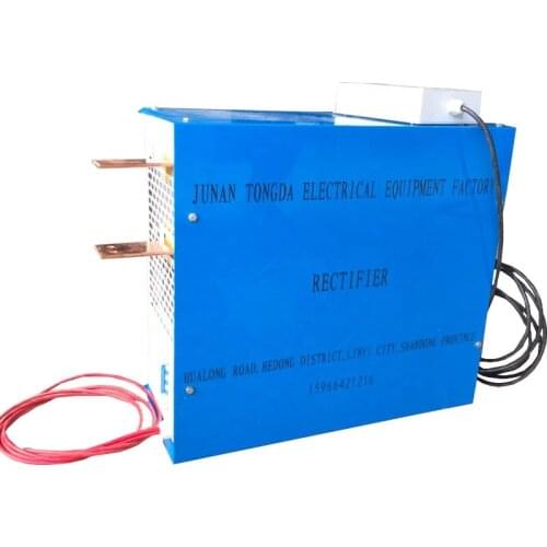 High Frequency Switch Power Supply Electroplating Rectifier 500 amp 12 V