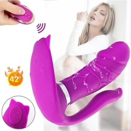 Women Remote Control USB Rechargeable Massage Toys Relax for Women G-Spot Massager Female Dildo Vibrator Sex Toys