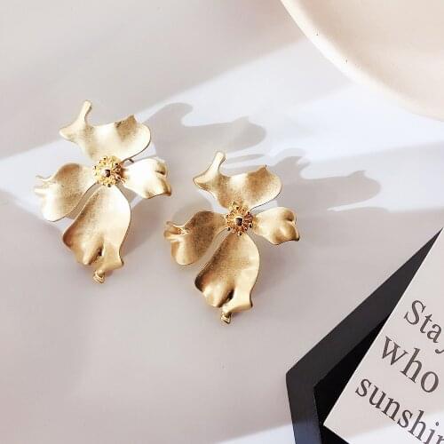 Hiphop/Rock New Trend Temperament Irregular Stud Earrings Contracted Restoring Ancient Ways Sell Like Hot Cakes Women Earrings
