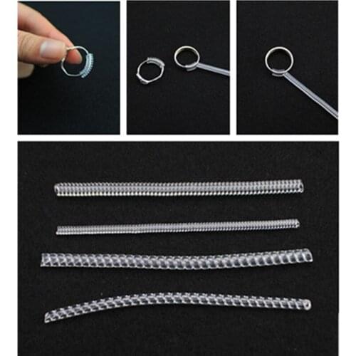 1PC 3.5mm 5mm New Jewelry Tools & Equipments Spiral Based Ring Size Adjuster Guard Tightener Reducer Resizing Tool