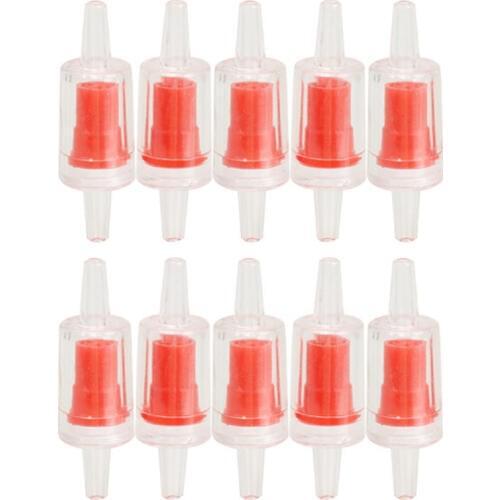 10pcs Fish Tank Aquarium Air Pump Check Valve One Way Non-Return Check Valve Aquarium Co2 System Air Pump