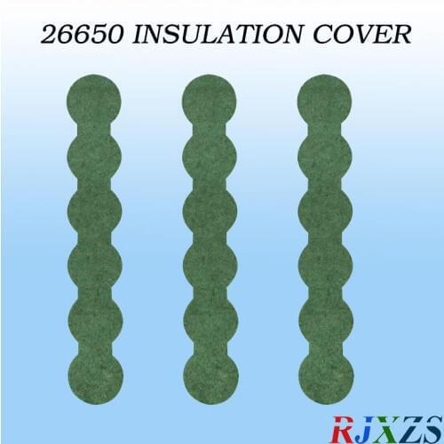 10pcs/alot 26650 insulating 6 CELL cover battery protection cover white pad