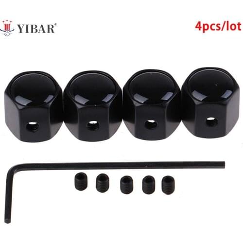 4Pcs/set Universal Car Wheel Tire Valve Cap Anti-theft Valve Cover