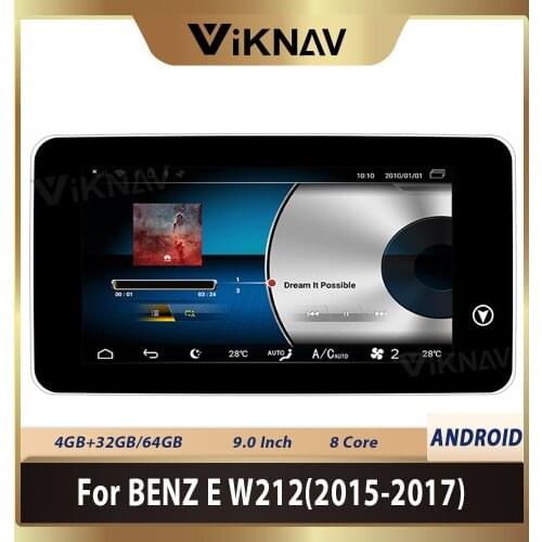 8 Core Android Car GPS Navigation For-Benz E Class W212 2015 2016 2017 Stereo Car Radio Multimedia system