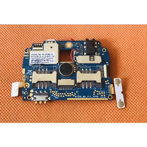 Used Original mainboard 512M RAM+4G ROM Motherboard for JEEP Z6 IP68 MTK6572 Dual Core 3G GPS 4.0" Free shipping
