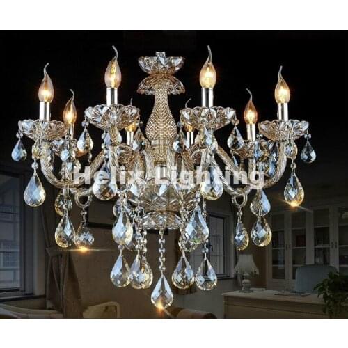 Free Shipping Crystal Pendant Chandelier lights K9 crystal lights Bedroom Living Room Chandeliers Crystal Modern Chandeliers