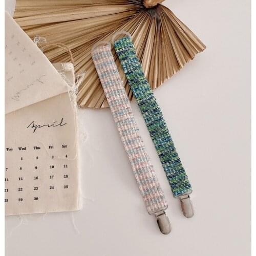 Newborn Pacifier Chain Handmade Nipple Holder Leash Strap Soother Nursing Teether Dummy Clip Shower Gifts