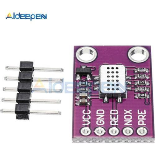 CJMCU-4541 MICS-4514 MEMS Carbon Monoxide Nitrogen Oxygen Sensor Module CO/NO2/H2/NH3/CH4 High Volume Sensor Module Board