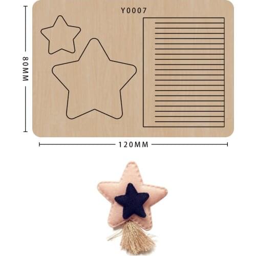 Scrapbook wooden cutting die making decor supplies dies template Suitable for common die-cutting machines in the market