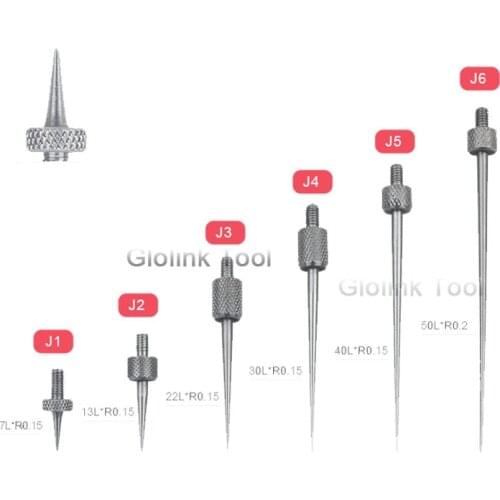 M2.5 Thread Needle Diameter HSS Dial Test Indicator Contact Point Pointed Needle Dial indicator Tool Parts 10mm 20mm 45degree