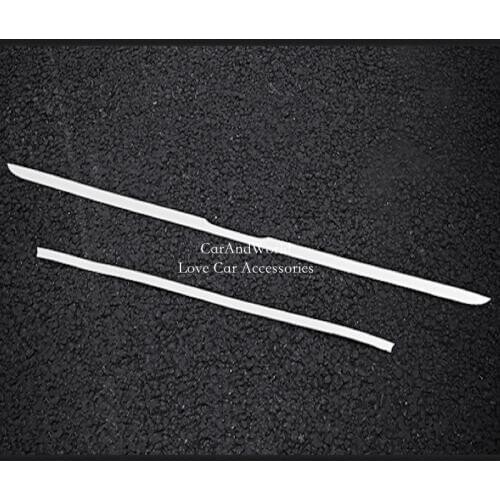 For Jeep Compass 2017 2018 Rear Door Trunk Lid Cover Rear Gate Bottom Decoration Trim Stainless steel Stickers Car Accessories