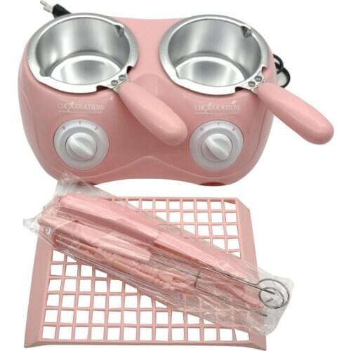 Double Furnace Electric Heating Chocolate Melting Pot Melting Furnace Soap Essential Oil Soap Melting Furnace Melting Pot