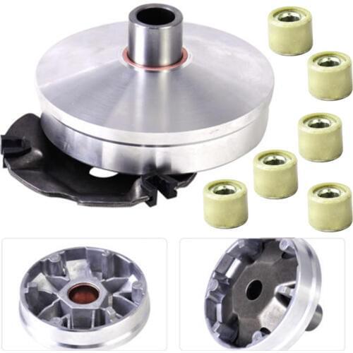 Racing Variator Kit W/ Roller Weights For 4 Stroke GY6 QMB139 50cc Scooter ATV