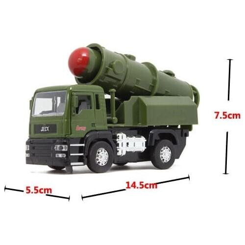 Car dashboard toy Child Electronic Intercontinental Missile Chariots Alloy Toy Cars Model Mini Diecaset Metal Emulational