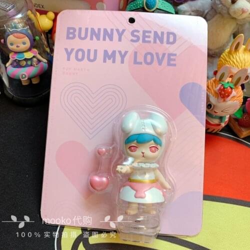 Bunny Love Limited edition hanging card girl heart love Angel Fashion toys
