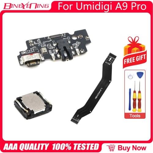 100% New Original Charging Port Board USB Board Micphone Repair Accessories Parts For Umidigi A9 Pro Cellphone