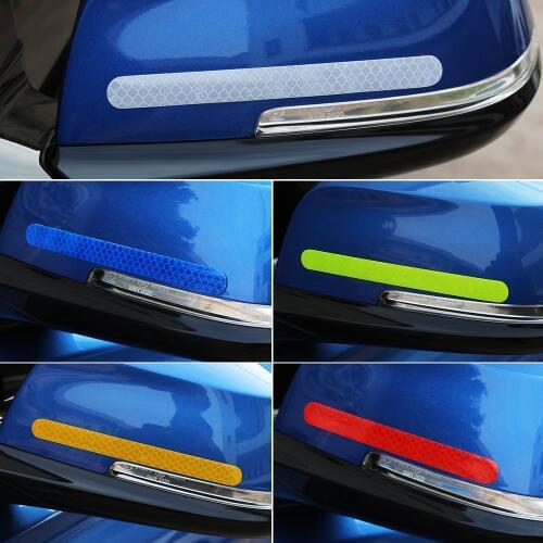 Rearview Mirror Reflective Tape For lada granta kalina vesta priora largus 2110 niva 2107 2106 2109 vaz samara Megane 2 3
