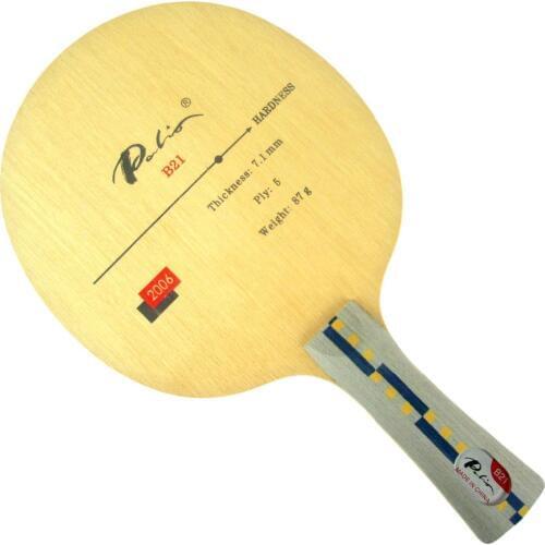 Palio official B-21 table tennis blade 5 ply pure wood allround for table tennis racquet game ping pong game